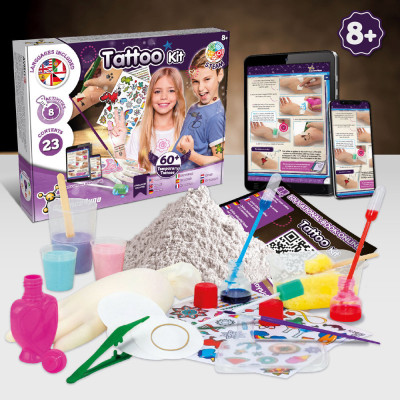 Tattoo Factory Kit I. Jogo didático para crianças